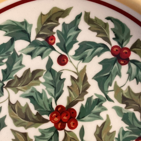 Vintage Longaberger Christmas plate - Picture 4 of 4